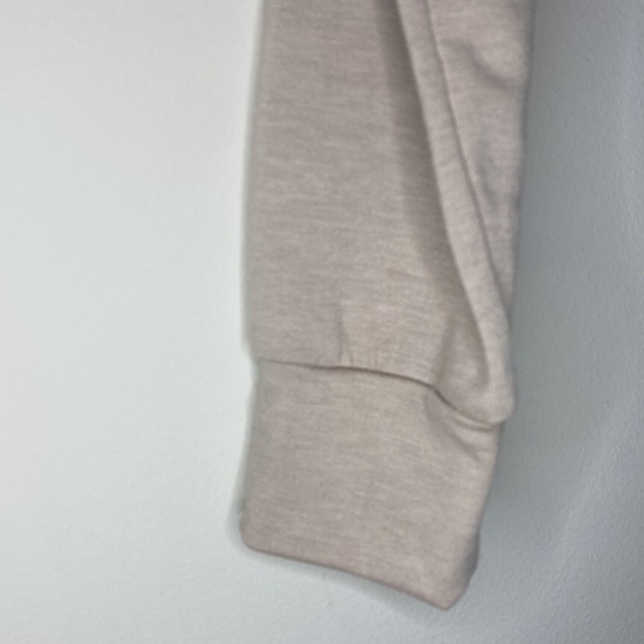 Vogue Paris Long Sleeve Crop Top Hoodie with Tie Size Small - Picture 5 of 11